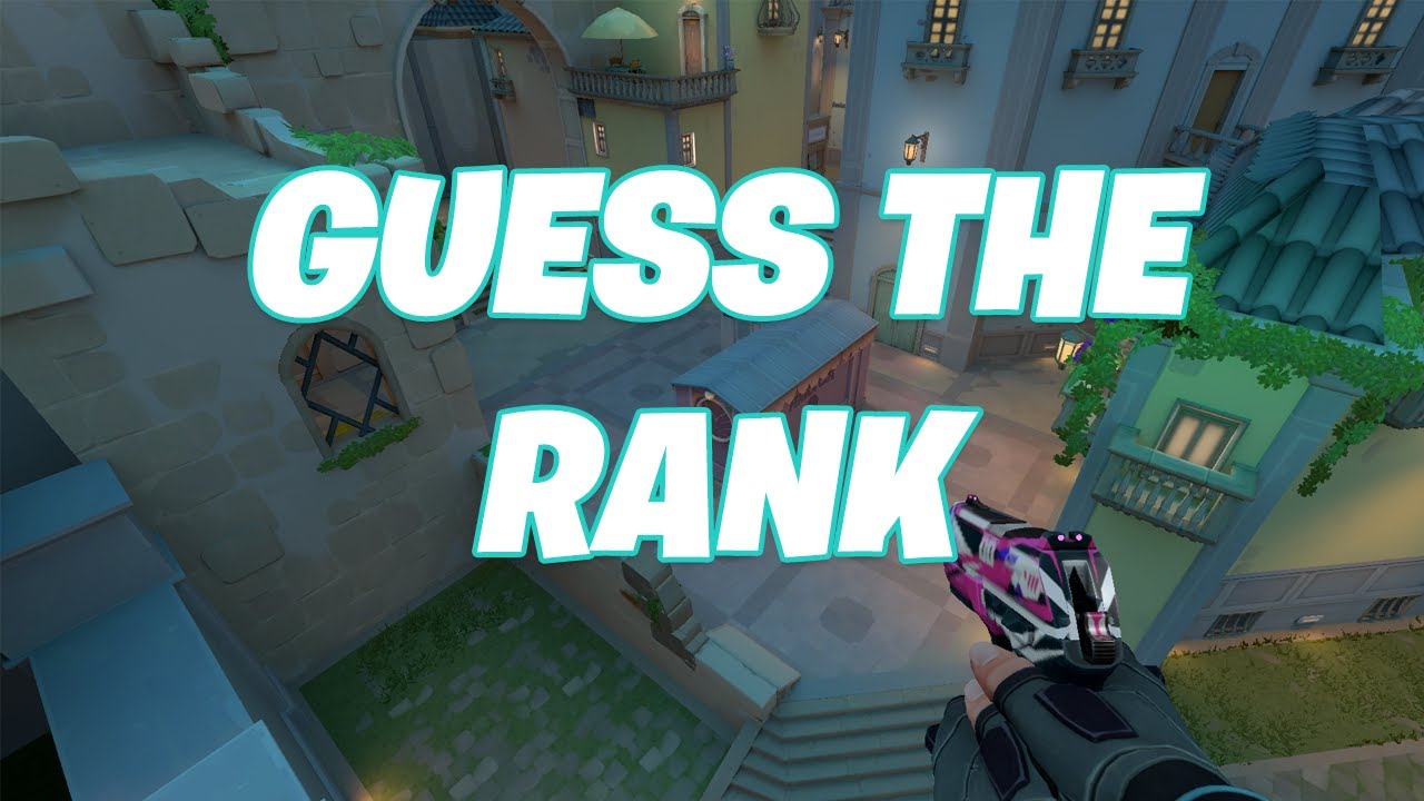 Guess The Rank Valorant (Answer In Description) YouTube