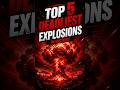 Top 5 Deadliest Explosions in History 😱 #factsinhindi
