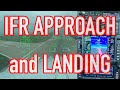 IFR Approach and Landing in Madison, WI