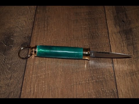 How to Turn a Key Ring Pocket Knife (woodlogger.com)