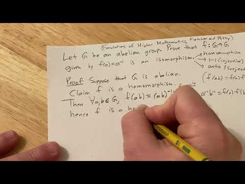 Proof that f(a)
