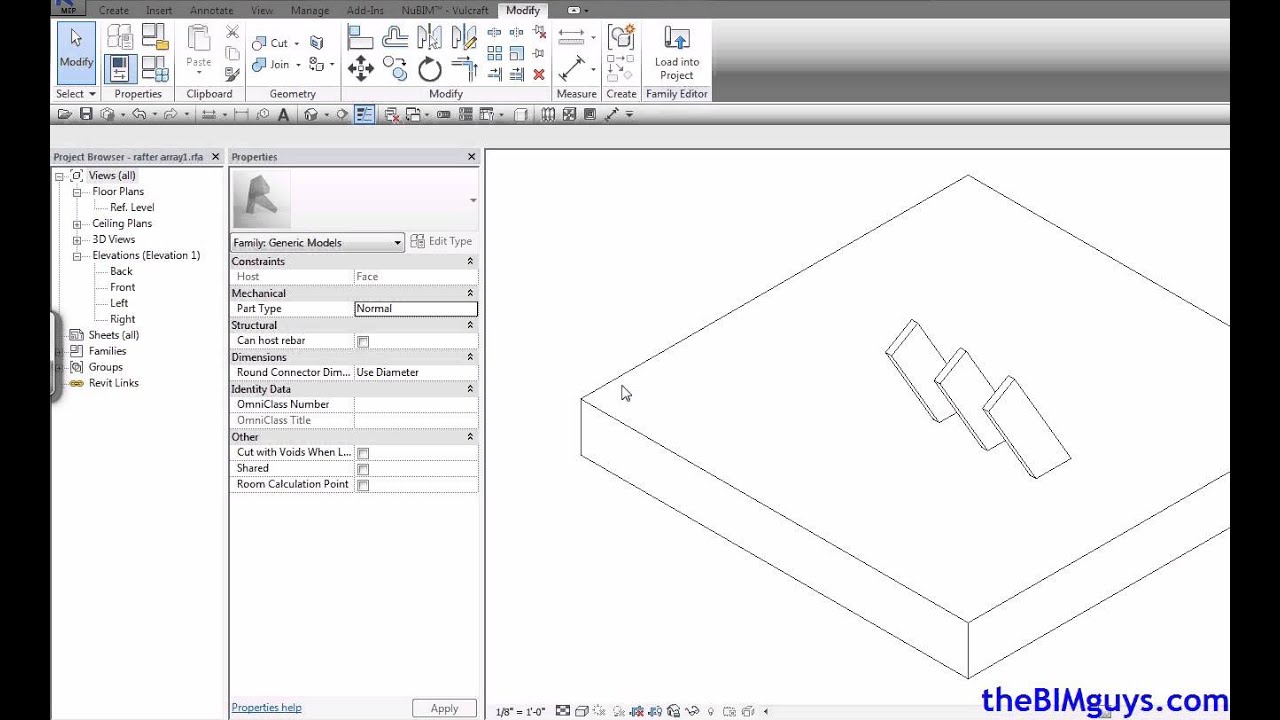 Creating an Array Family - CADtechSeminars.com