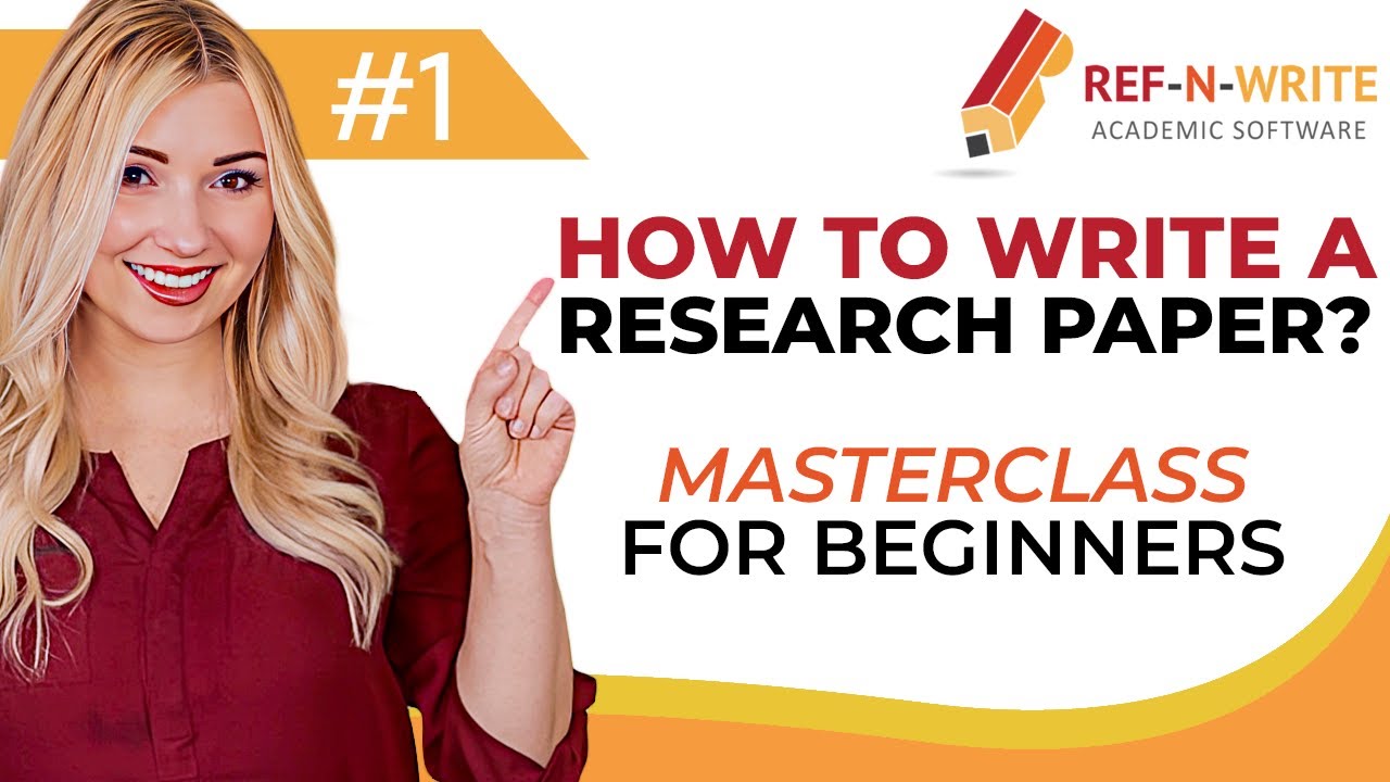 how to write a research paper youtube video