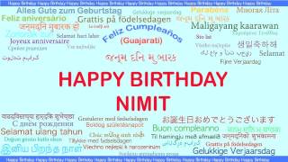Nimit   Languages Idiomas - Happy Birthday