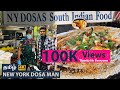 New York Dosa Man - NY Dosa | New York Indian STREET FOOD Dosa | NYC Washington square park | Tishon