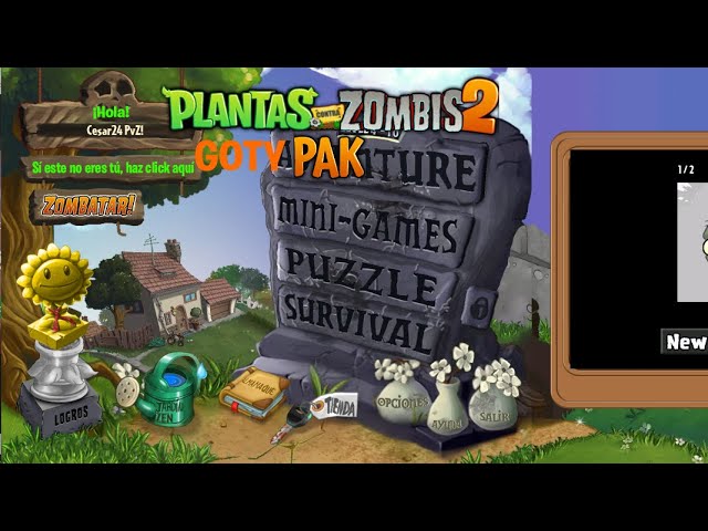 Vídeos de Plants vs. Zombies - Minijuegos