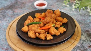 Cauliflower fry| Gobi fry recipe | Quick snack recipe | The cookbook