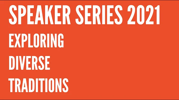 Speaker Series 2021: "Regenerative Agriculture" wi...