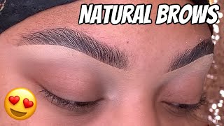 Natural Brow Tutorial | HIGHLY REQUESTED