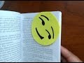 separador de paginas de libro, emoticon