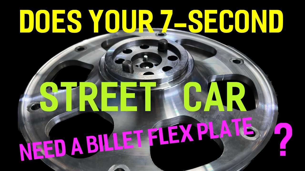 7 SECOND 1300HP K-SERIES RWD with an AUTO gets a BILLET flex plate ...