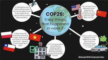 COP26: 5 Key Developments from Week 2 | VideoScribe