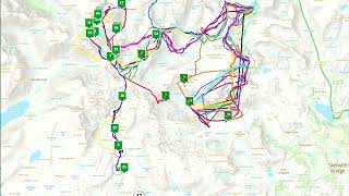 LINE COURSE EXAMPLE: OMM Original Mountain Marathon