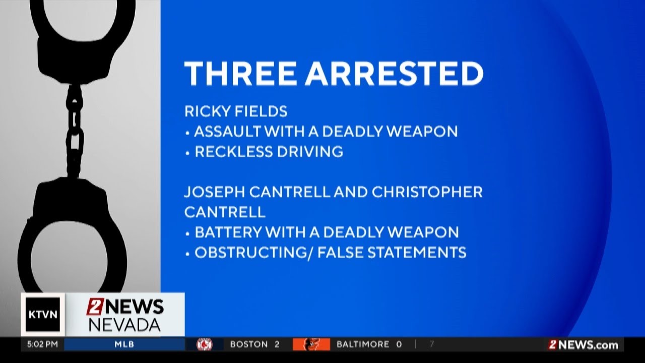 Fernley road rage incident leads to three arrests, injuries, and property damage