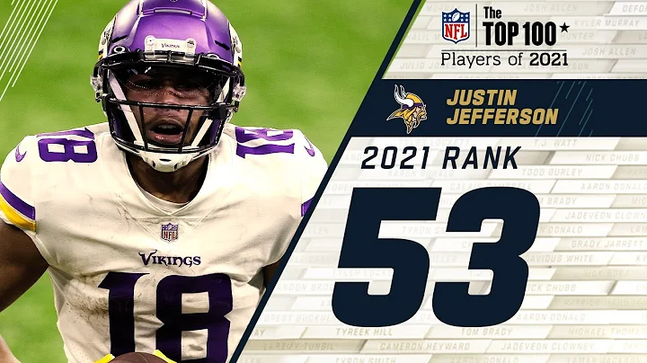 #53 Justin Jefferson (WR, Vikings) | Top 100 Playe...