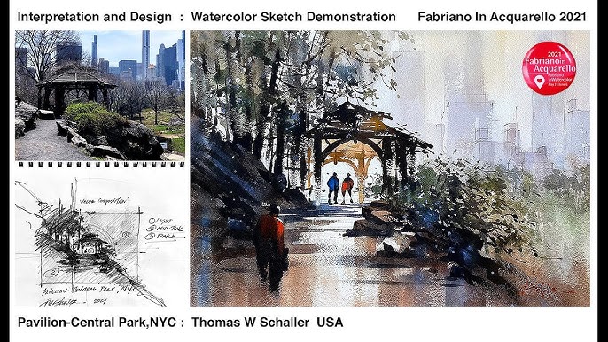 Thomas W. Schaller: Watercolor - The Power of Design 