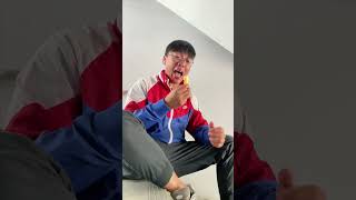 Eating FRIEND'S ORANGE Be Like... #shorts #mingweirocks
