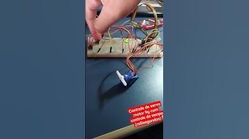 pic16f controle servo motor #pic16f877a #servomotors #engenharia #programming #robot