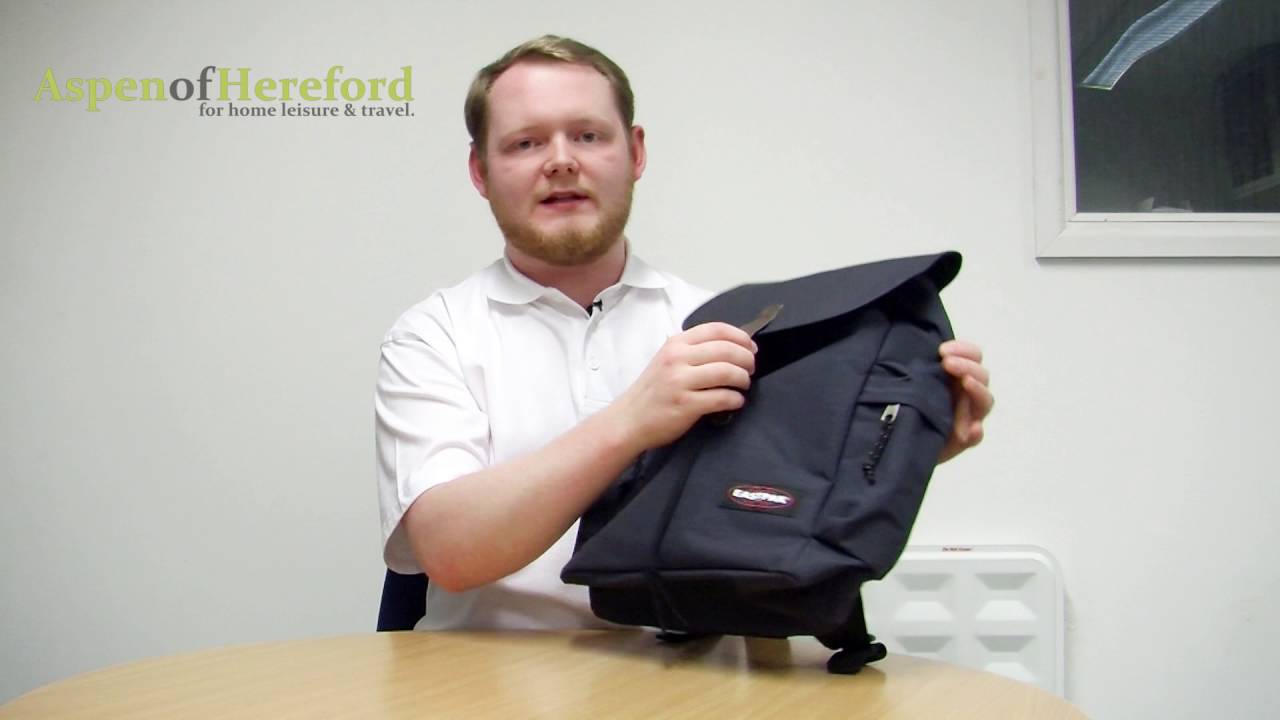 Relatief Blauwdruk verontreiniging Eastpak Austin Backpack - Aspen of Hereford - YouTube