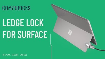 The Ledge is Available Now! The Lock Adapter for Microsoft Surface Pro and GO