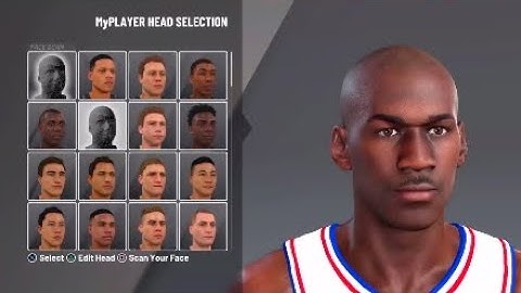*BEST* Michael Jordan Face Creation Tutorial NBA 2K20