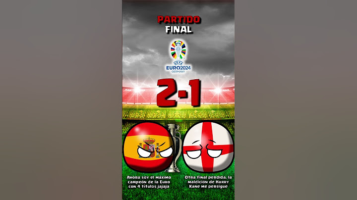 FINAL: SPAIN vs. ENGLAND | EURO 2024 countryball