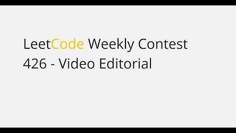 Leetcode Weekly contest 426 - Video Editorial | Global Rank - 403