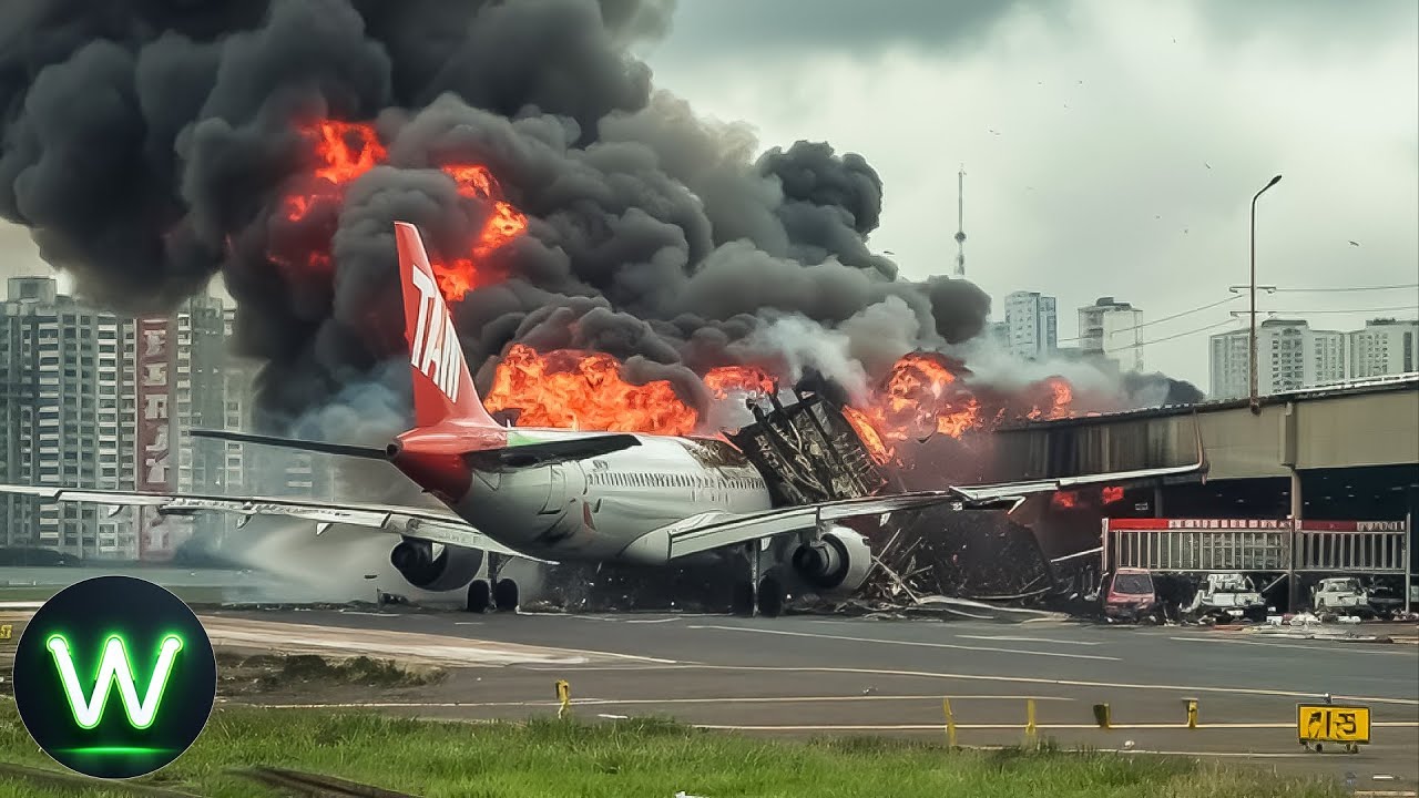 Most Unbelievable Moments Of Plane Crash Caught On Camera That Will ...