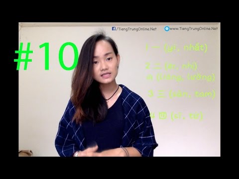 Video Phần 10: Số đếm trong Tiếng Trung: Từ 1 đến 10 - youtube