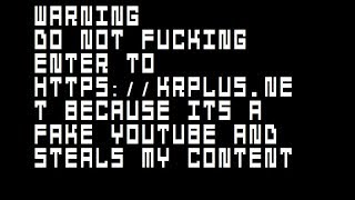 My videos are getting stolen again but on a fake youtube from Korea