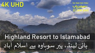 A Drive from Highland Country Club & Resort to Islamabad