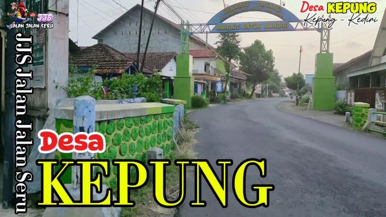 suasana desa Kepung kecamatan kepung kabupaten kediri
