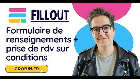 Formulaire Fillout : Demande d