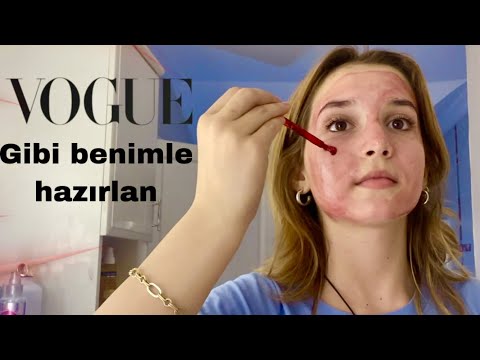 Benimle Hazırlan. Akşam Yemeği. Makyaj. Ecrin Su Çoban