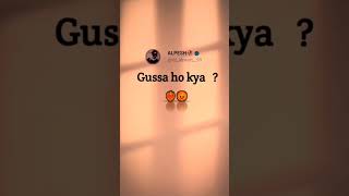 | BOHOT GUSSA HO 😟 | Love whatsapp status | #lovestatus #viralshorts #youtubeshorts screenshot 2