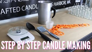 Step by step candle making  A visual candle making guide for everyone