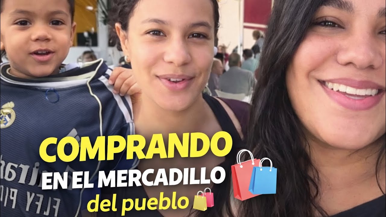 MERCADILLO EN UN PUEBLO DE ANDALUCIA🇪🇸 |Tradición, precios y vida real en España