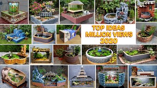 Top 20 Ideas to make a Million View Waterfall Aquarium video in 2020/ Cheap and Easy