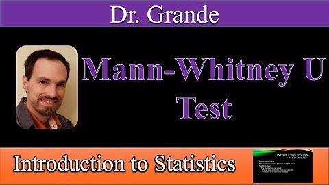 Introduction to the Mann-Whitney U Test