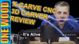 ★ X Carve Review from Inventables and how to build an X-Carve CNC for woodworking use.