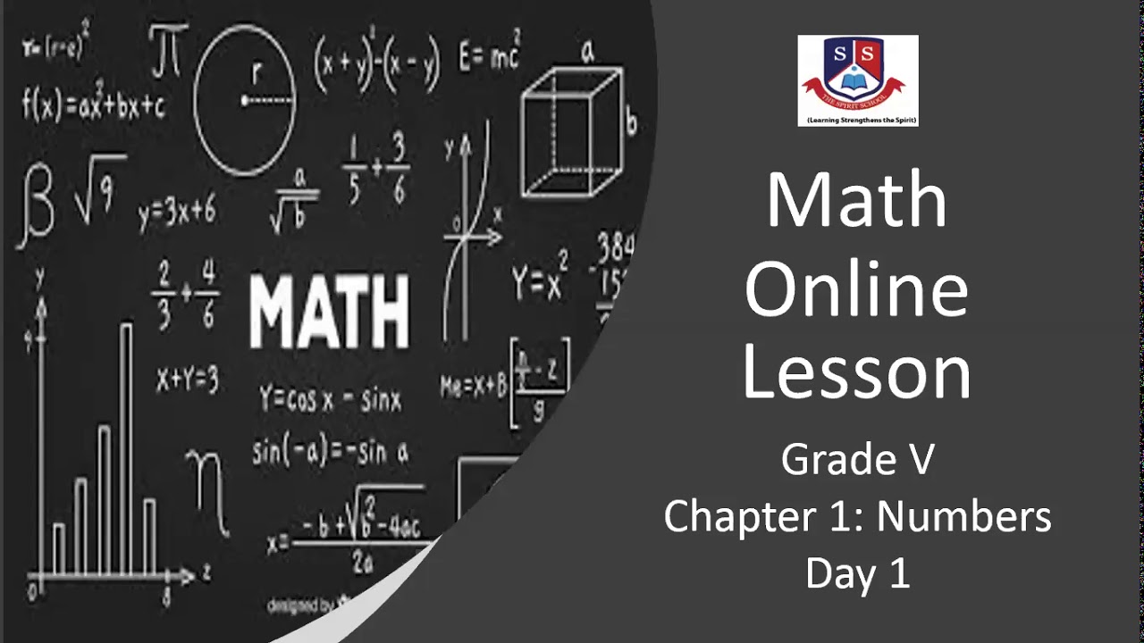 Grade 5 Mathematic chapter 1: Numbers Day 1 - YouTube