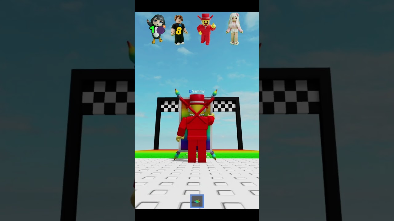 Roblox challenge 💀 #roblox #obby #funny #memes