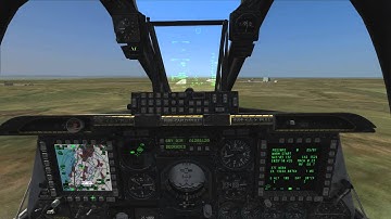 DCS A 10 Manual Reversion + 1.5 wing landing