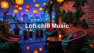 Hushed Neon – Soft Lo-fi Tracks & Rain Ambience | 4K