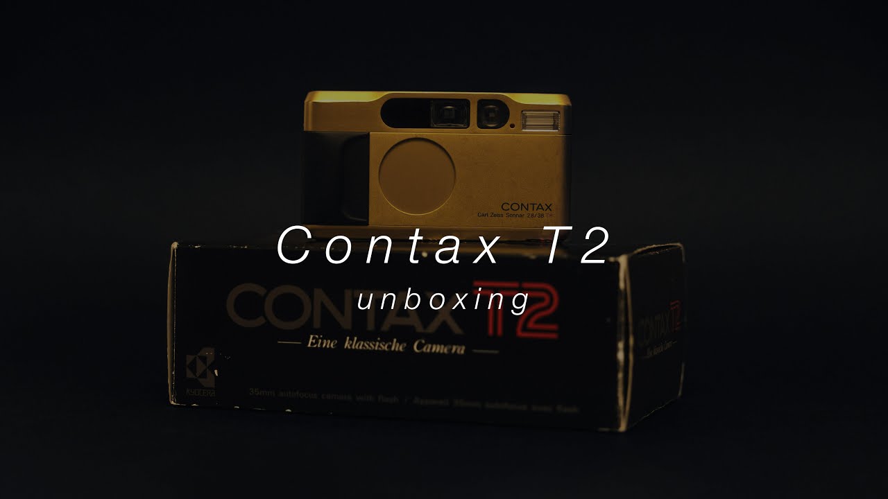 Contax T2 Unboxing / 2021