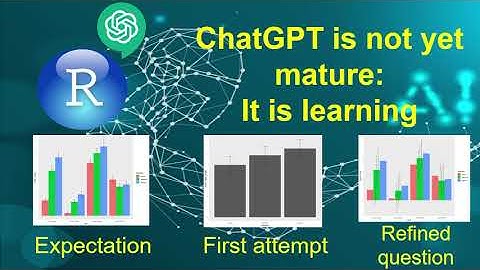 ChatGPT  for programming in R  Short falls of ChatGPT