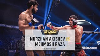 FREE MMA Fight | Nurzhan Akishev vs Mehmosh Raza | BRAVE CF 62
