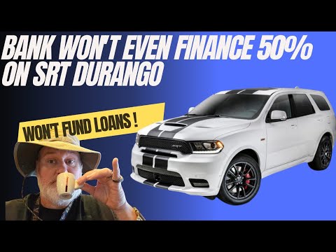 Customer With Perfect Credit Cant Finance Even 50% Of A New Durango SRT, Banks Say No!