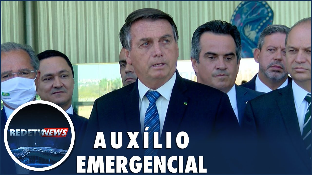 Bolsonaro anuncia mais quatro parcelas de R$ 300 do auxílio emergencial Bolsonaro anuncia mais quatro parcelas de R$ 300 do auxílio emergencial