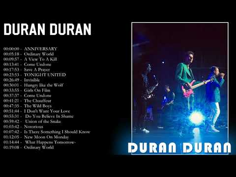 Best Songs Of Duran Duran Playlist 2022 || Duran Duran Greatest Hits Full Album